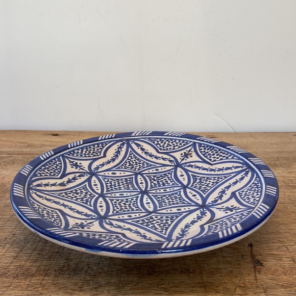 Moroccan Ceramic Plate - Picture 3 of 11